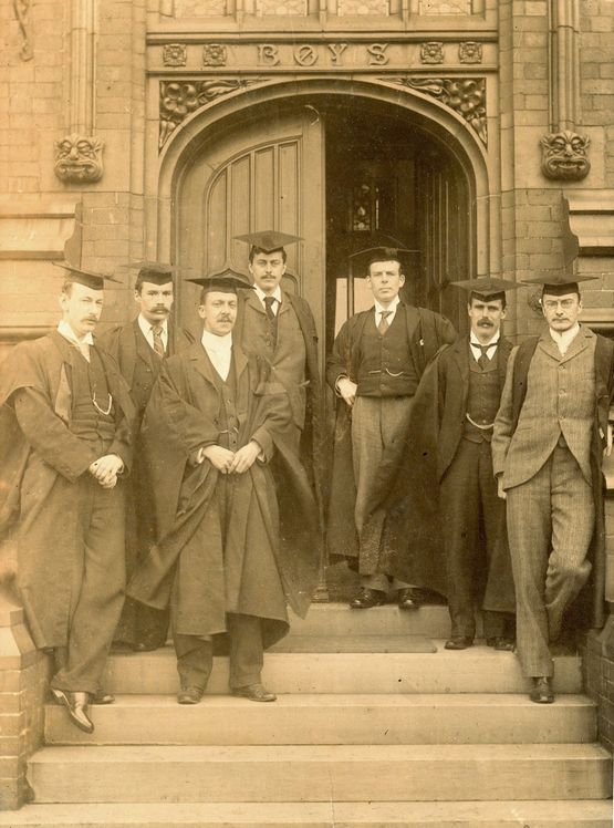 Staff of the boys' school