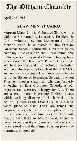 Oldham Chronicle Transcript